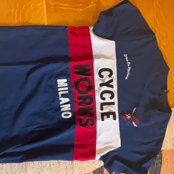 Deus Ex Machina embroidered cycle works Milano tshirt - Picture 3 of 3